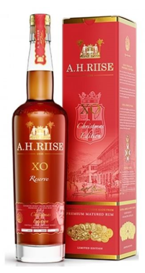 Image sur A.H. Riise XO Reserve Christmas Rum + GBX 40° 0.7L